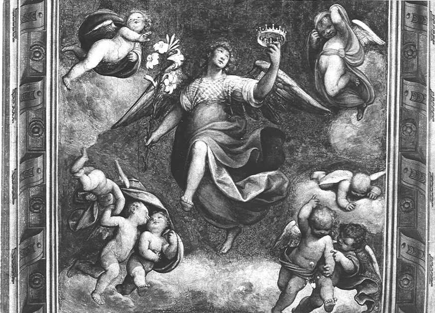 Angeli con corona e giglio - Chiesa di S. Alessandro, Milano
